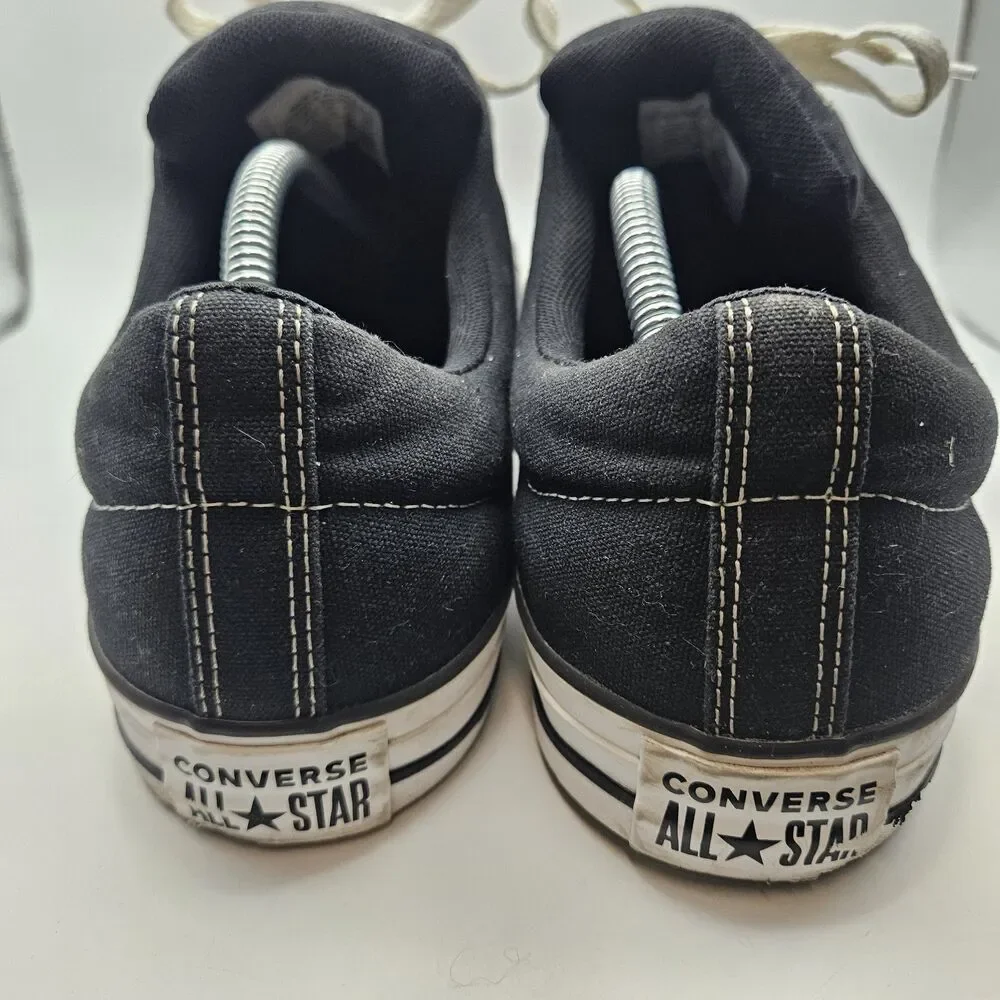 Converse Chuck Taylor All Star Low Black Padded Heel Skate Alt Sneaker Size M11 - Picture 3 of 9